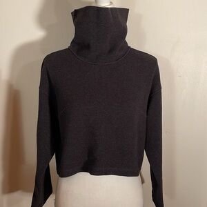 lululemon athletica Charcoal High-Neck Sweatshirt